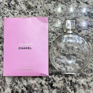 Empty Chanel Bottle & Box